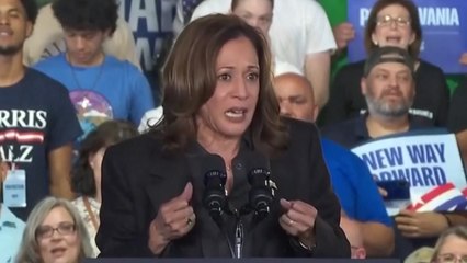 해리스, '경합 주'에서 일자리 공약 내세워 / YTN