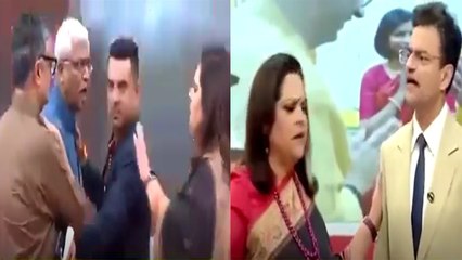 Journalist Ashutosh & Anand Ranganathan Fight In Live TV Show, Public Angry Reaction Viral