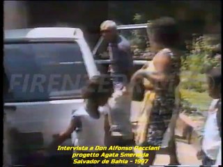 Rarissima intervista a Don Alfonso Pacciani. Salvador de Baiha - Tele Centro Toscana 1997