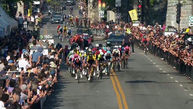 Finish - Grand Prix Cycliste de Quebec
