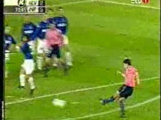 Alavés 3 Inter 3 , 2ª Parte, Octavos ida Uefa cup