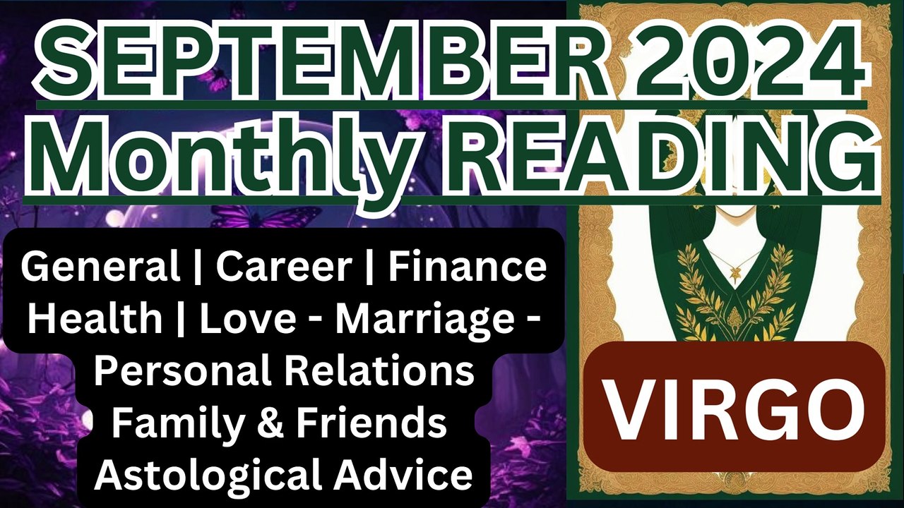 Virgo Monthly Horoscope September 2024 with Astrologer Pallav Bhatt