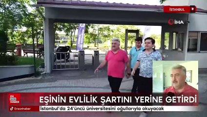 İstanbul'da 24'üncü üniversitesini oğullarıyla okuyacak