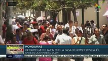 Disminución de Homicidios en Honduras