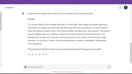 How to generate image to prompt