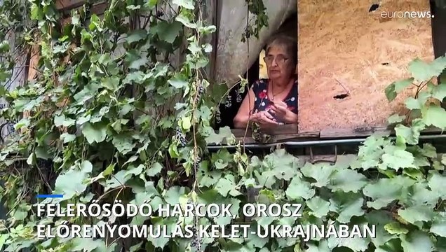 Felerősödő harcok, orosz előrenyomulás Kelet-Ukrajnában