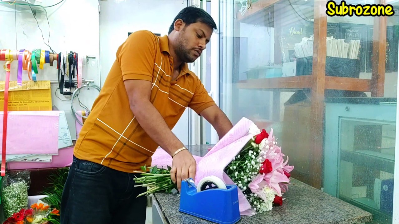 Pink Bouquet for Girl Flower Arrangement for Special Occasion