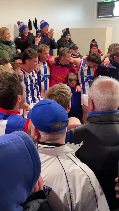 East Point song after preliminary final win over Darley