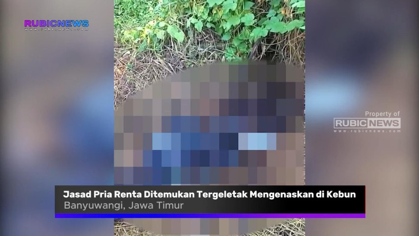 Sepuluh Hari Hilang Tinggalkan Rumah, Jasad Pria Renta Ditemukan Tergeletak Mengenaskan di Area Kebun