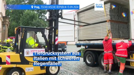 Mitteleuropa bereitet sich auf schwere Überschwemmungen vor