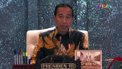 Pesan Presiden Jokowi ke Para Menteri Diakhir Masa Jabatan
