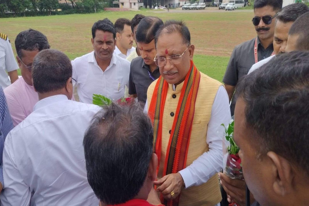 कवर्धा पहुंचे मुख्यमंत्री विष्णु देव साय,