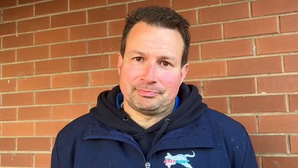 East Point coach Joe Carmody talks after preliminary final win