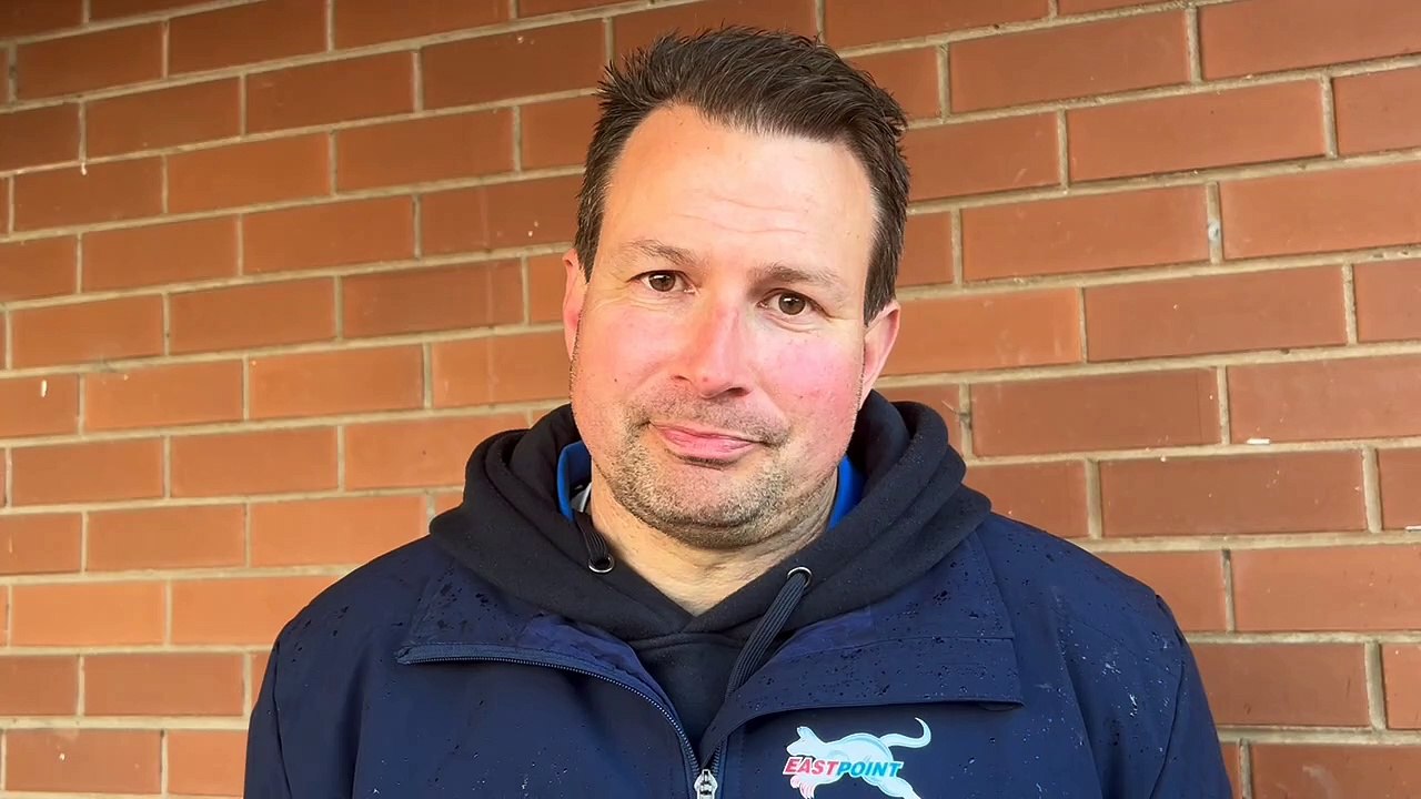 East Point coach Joe Carmody talks after preliminary final win