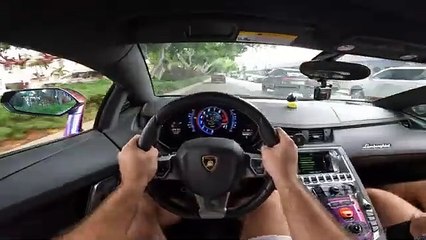 Lamborghini Aventador S POV Drive