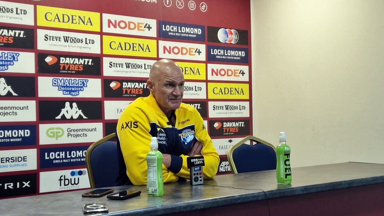 Wigan Warriors 38, Leeds Rhinos 0: defeated coach Brad Arthur's reaction