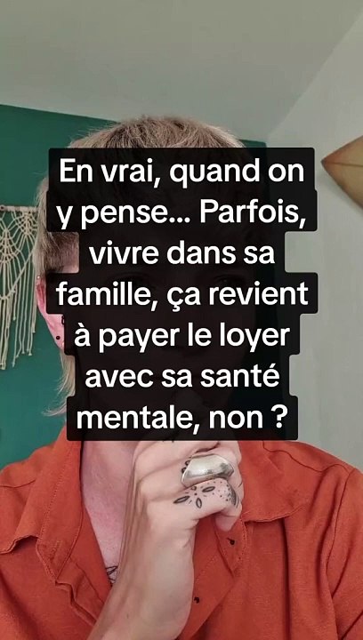 Payer le loyer avec sa santé mentale, ça compte ou pas ? #sansfiltre