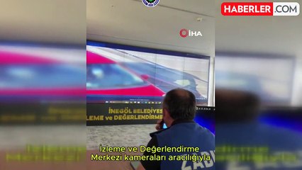 İnegöl'de Çevreyi Kirleten Sürücülere 508 Bin Lira Ceza Yazıldı