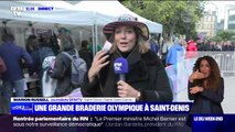 Braderie olympique à Saint-Denis: succès pour la première braderie d'objets et vêtements des JO