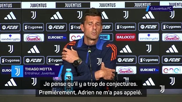 Motta ferme la porte à un retour de Rabiot