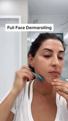 Full face dermarolling