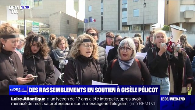 Je me sens concernée : des rassemblements en soutien à Gisèle Pélicot sont organisés partout en France