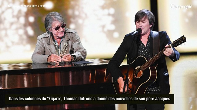 Jacques Dutronc toujours affecté trois mois après le départ de Françoise Hardy, son fils Thomas donne de ses nouvelles