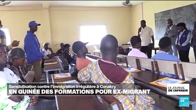 En Guinée Conakry, des formations pour ex-migrants contre l'immigration irrégulière