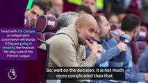 'Hopefully the last time I agree with Tebas' - Guardiola thinks Premier League clubs want Man City sanctioned