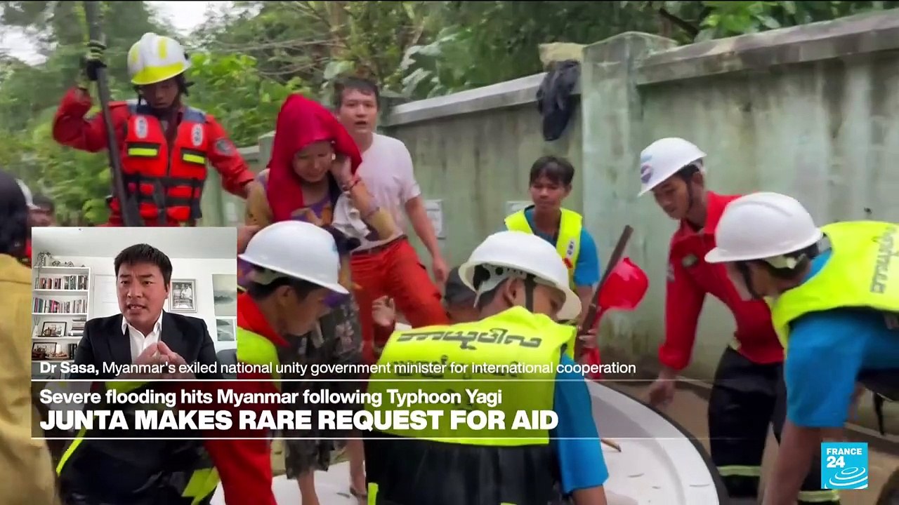 Myanmar junta requests aid after deadly floods: 'They use aid for weapons'