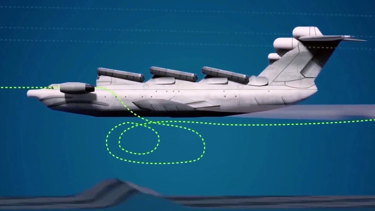 Amphibious ground effect aircraft - video Dailymotion