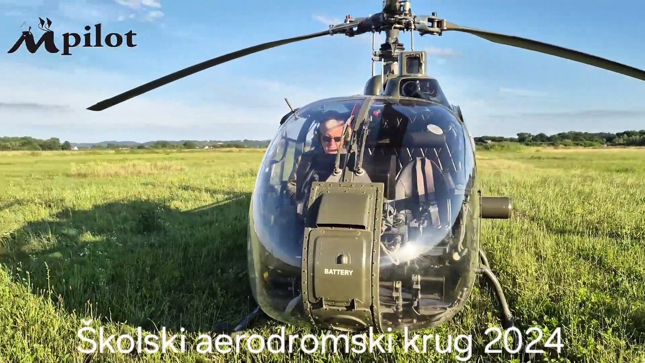 emGAZELA H-45 (SA342) Soko - Školski aerodromski krug Mahovljani S24+ 2024