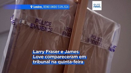 Dois homens acusados do roubo de uma obra de Banksy