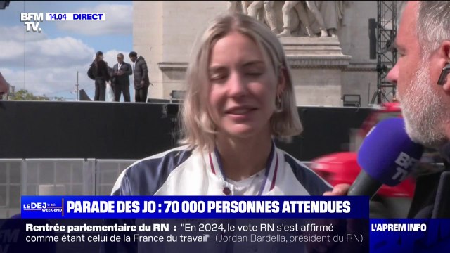 Parade des jeux olympiques: 70 000 personnes attendues pour célébrer les champions