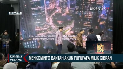 Tegas Bantah FufuFafa adalah Gibran, Menkominfo: Nanti Kita Umumkan Siapa Pemiliknya!