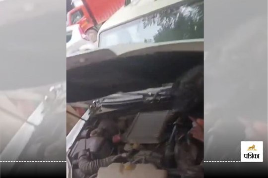 कार का बोनट खोलते ही अंदर निकला विशालकाय अजगर, गैराज में मची अफरातफरी, फिर...