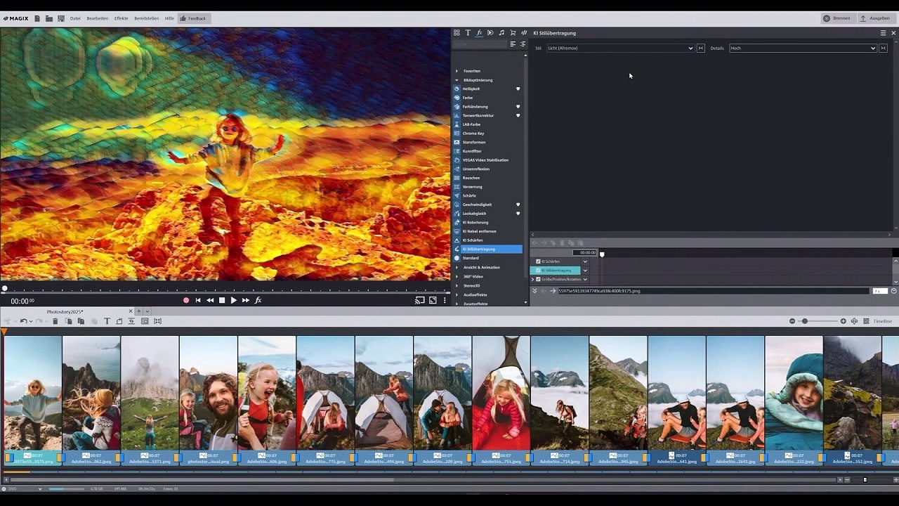 neue Version Photostory deluxe 2025 Erinnerungen in Bewegung (Real Life Tainment Tv 2025 Video)