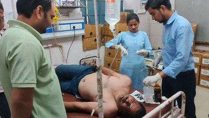 पैंथर ने किया किसान पर हमला