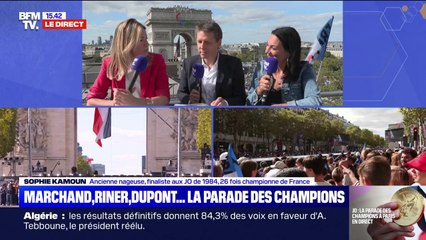 Parade des JO: “Une journée exceptionnelle” pour Félix Lebrun, double médaillé de bronze au tennis de table