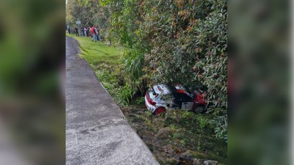 Ronde de l'Est : Meddy Gerville échappe à une sortie de route spectaculaire