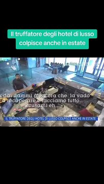 Il truffatore degli hotel di lusso colpisce anche in estate