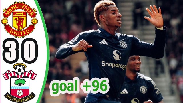 Southampton vs Manchester United 0-2 ll All Goals & Highlights | Premier League 2024/25