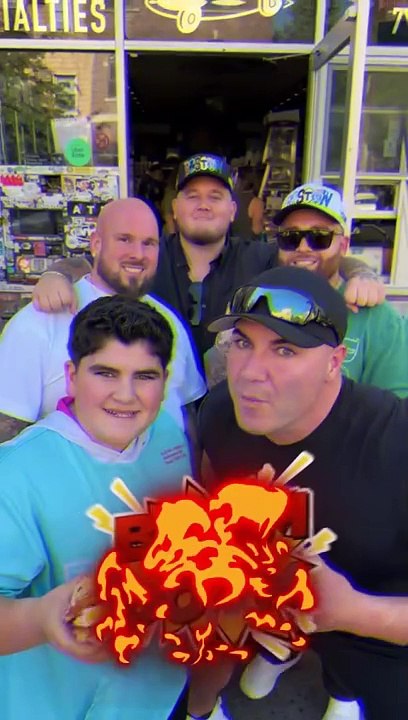 BOOM!  Or DOOM! ☠️⁉️ #food #italian ##deli #father #son #family #fun #bigjustice #boom