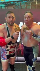 Download Video: It’s A DOUBLE CHUNK CHOCOLATE COOKIE‼️ #food #cookie #costco #costcoguys #father #son #family #fun #bigjustice #wrestling #boom