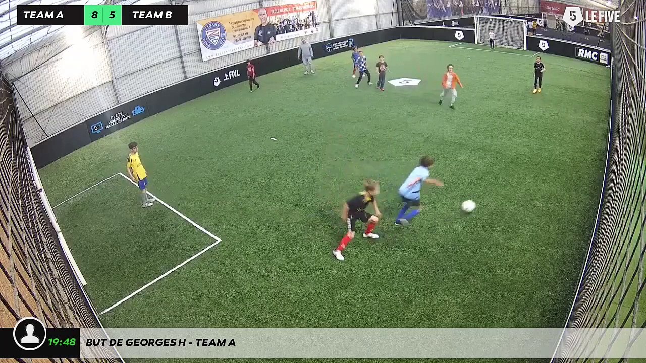 But de Georges H - Team A