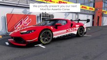 Assetto Corsa Ferrari 296 Challenge 2024 Mod