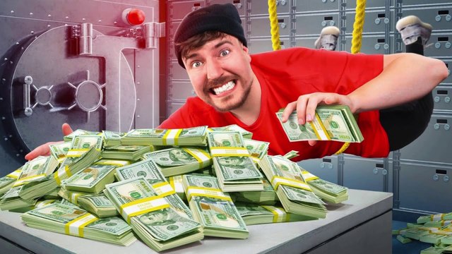 Mr Beast Challenges 1st To Rob Bank Wins $100,000