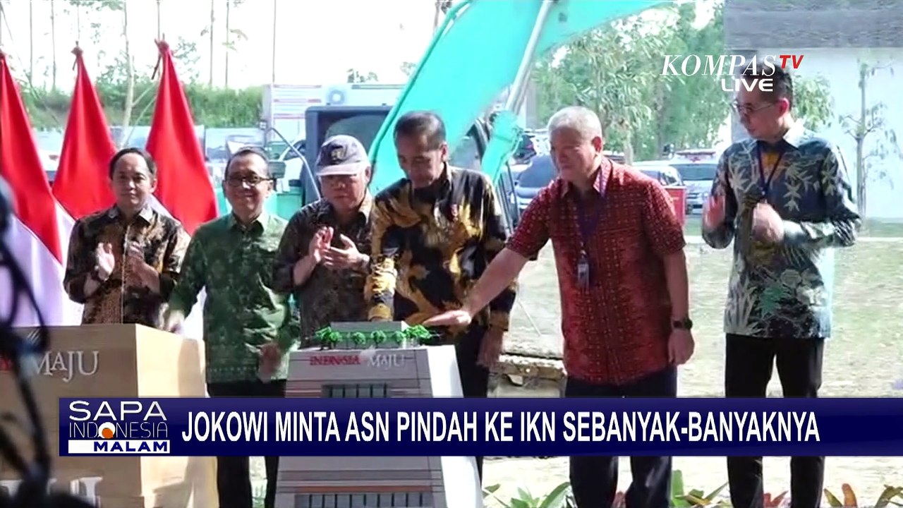 Dorong ASN Pindah ke IKN, Presiden Jokowi: Sebanyak-Banyaknya, Ciptakan Keramaian Hidupkan Ekonomi