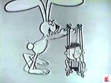 1960s Trix rabbit with a marionette boy TV commercial