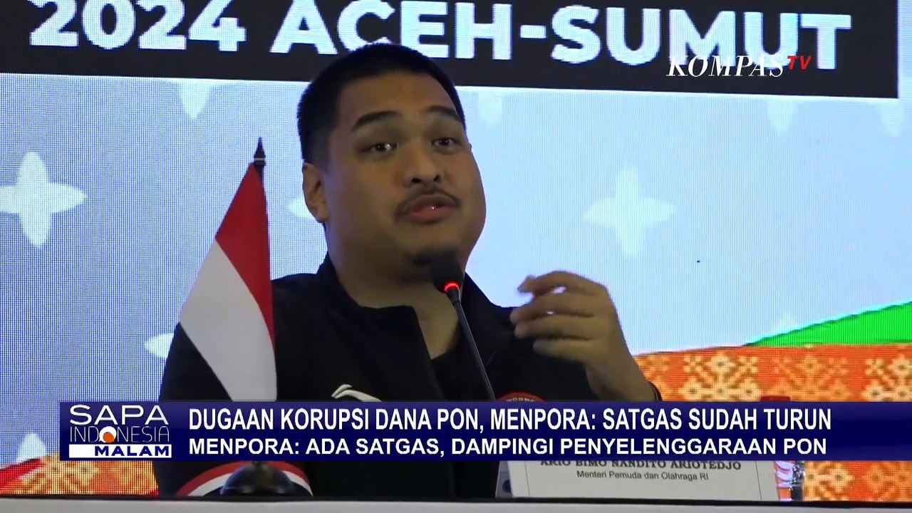 Dugaan Korupsi Anggaran PON 21, Menpora Dito Ariotedjo: Ada Satgas, jadi Lebih Sigap dan Waspada!